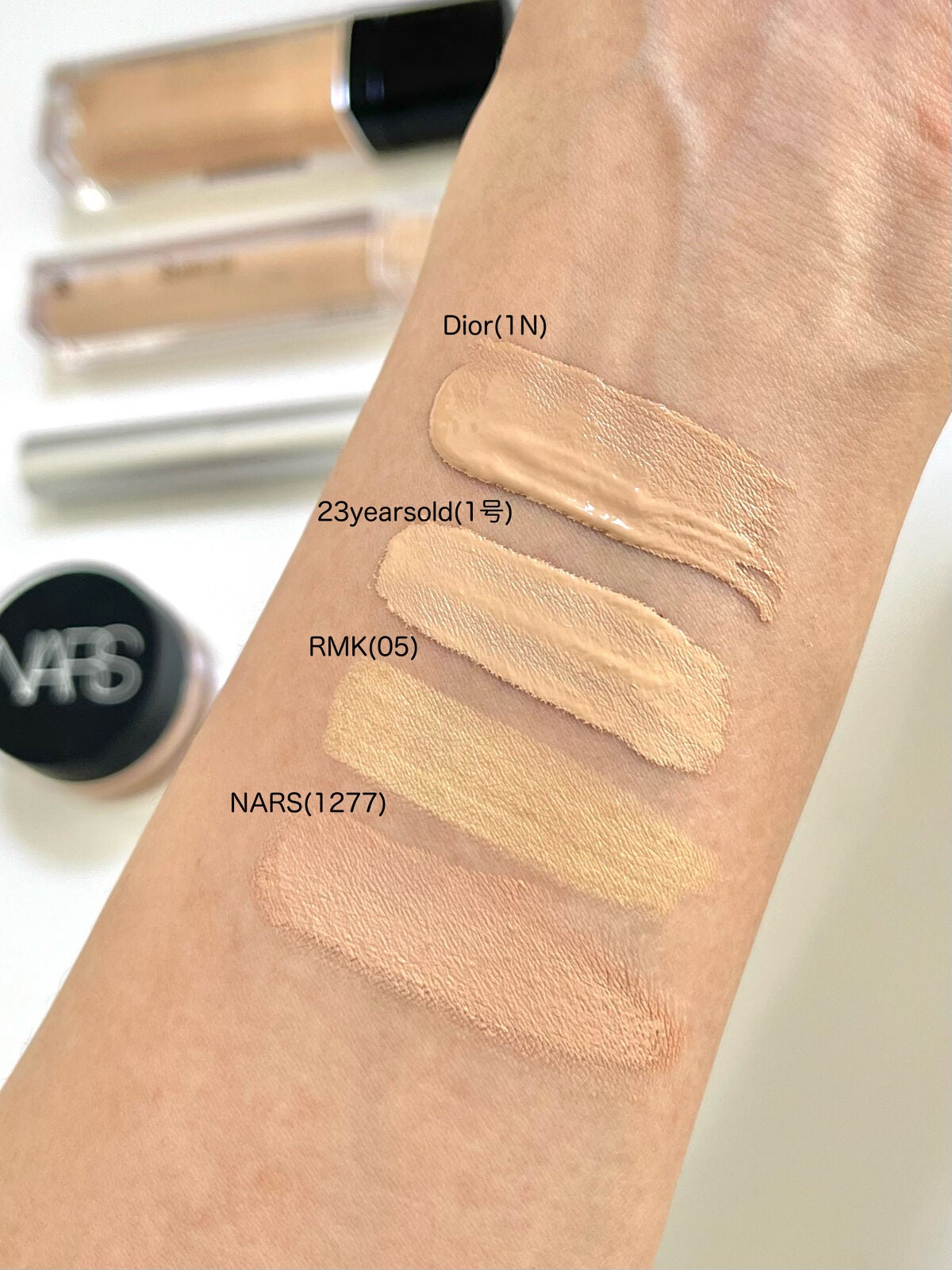 ソフトマットコンプリートコンシーラー/NARS/クリームコンシーラーを使ったクチコミ(7枚目)