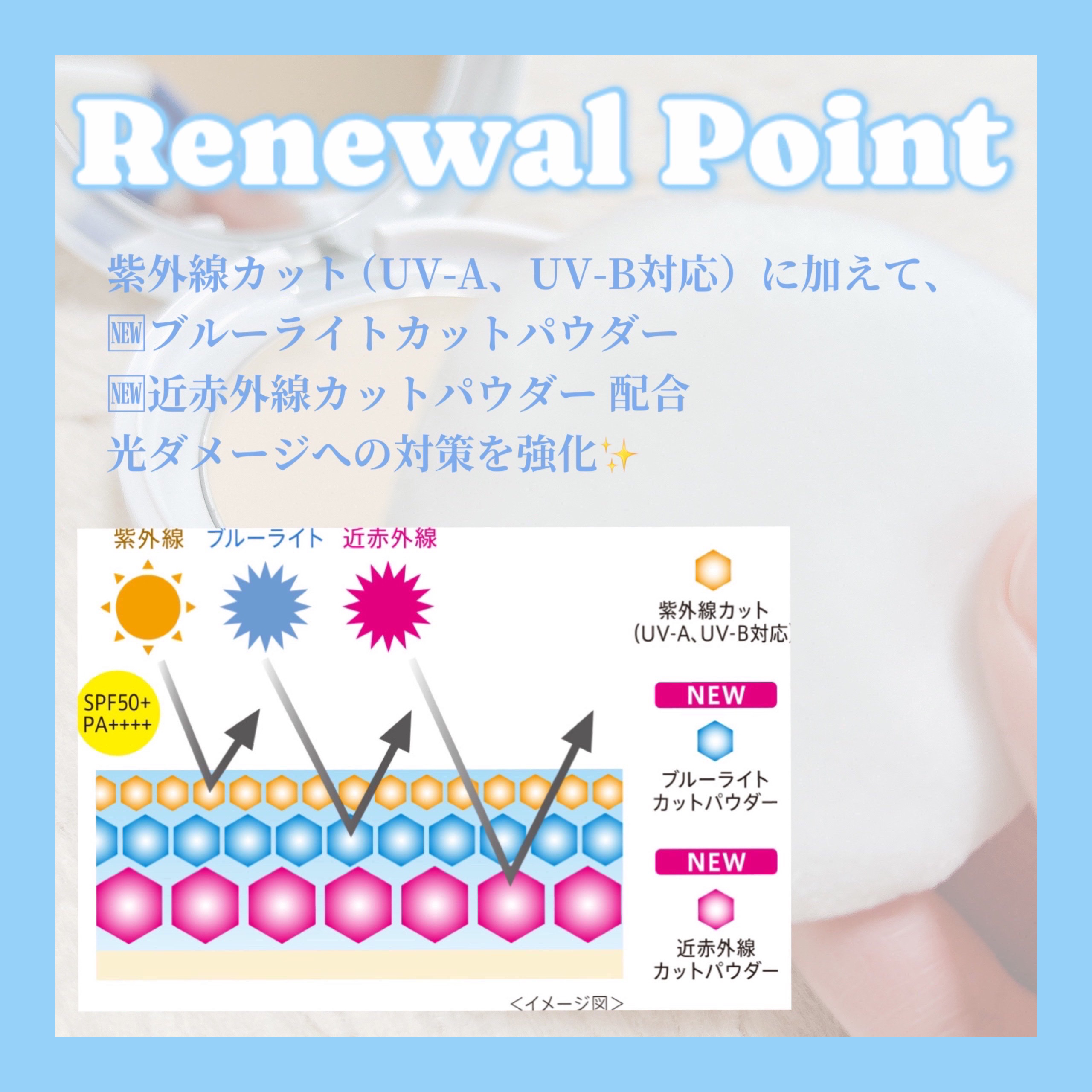トランシーノ薬用ＵＶパウダーＥＸ/トランシーノ/日焼け止めパウダーを使ったクチコミ（2枚目）
