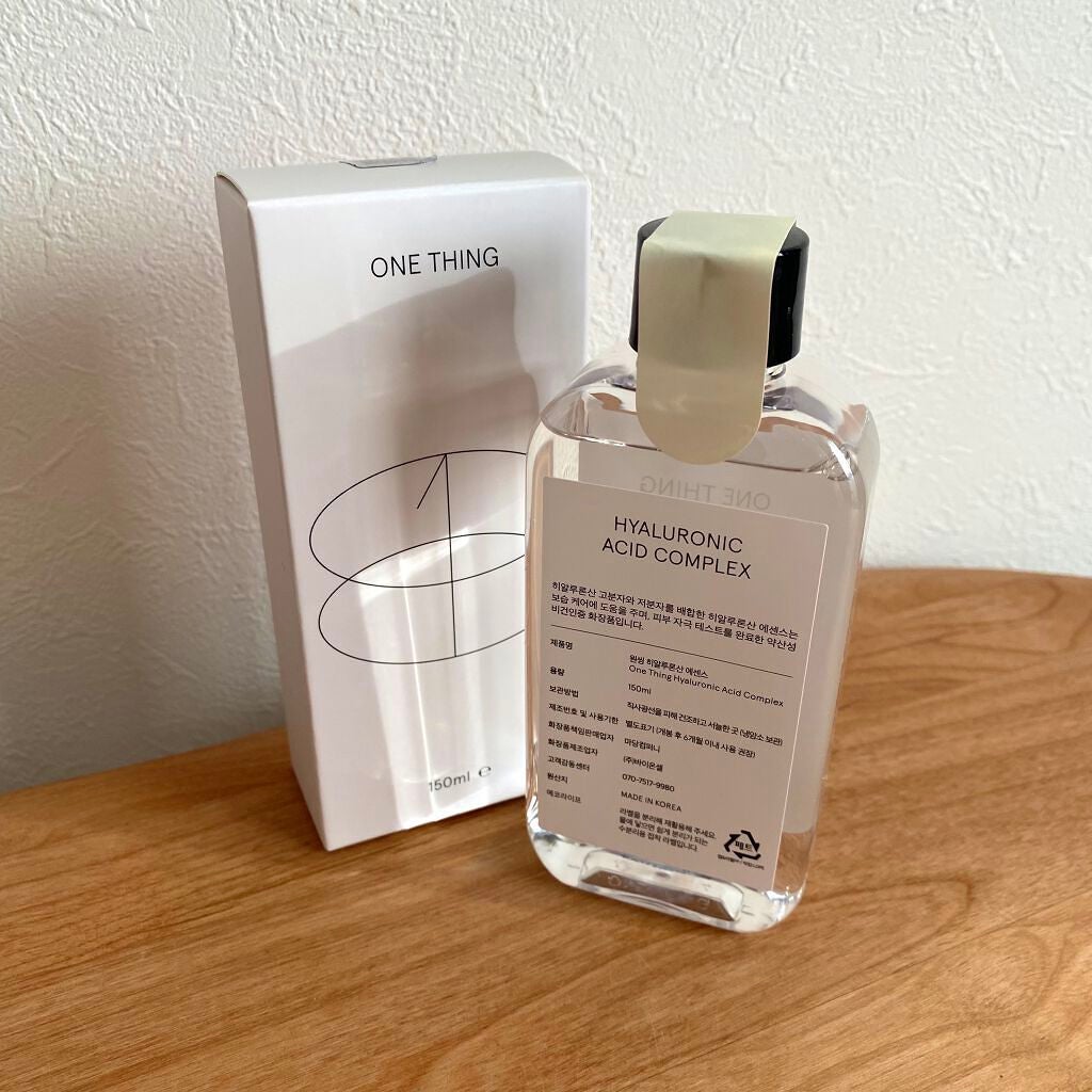 ヒアルロン酸化粧水/ONE THING/化粧水を使ったクチコミ(2枚目)