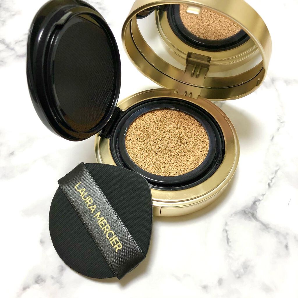 フローレス ルミエール ラディアンス パーフェクティング クッション/ローラ メルシエ/クッションファンデーションを使ったクチコミ(2枚目)