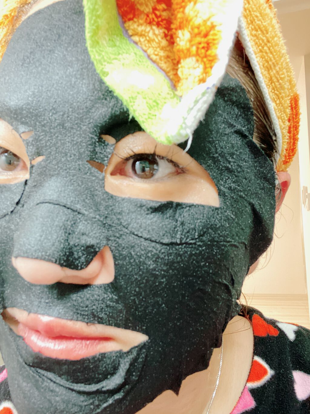 ルルルンユアーズ ビューティーブラックフェイスマスク/ルルルン/シートマスク・パックを使ったクチコミ(2枚目)