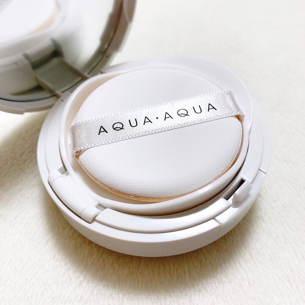 オーガニッククッションコンパクト/アクア・アクア/クッションファンデーションを使ったクチコミ(2枚目)