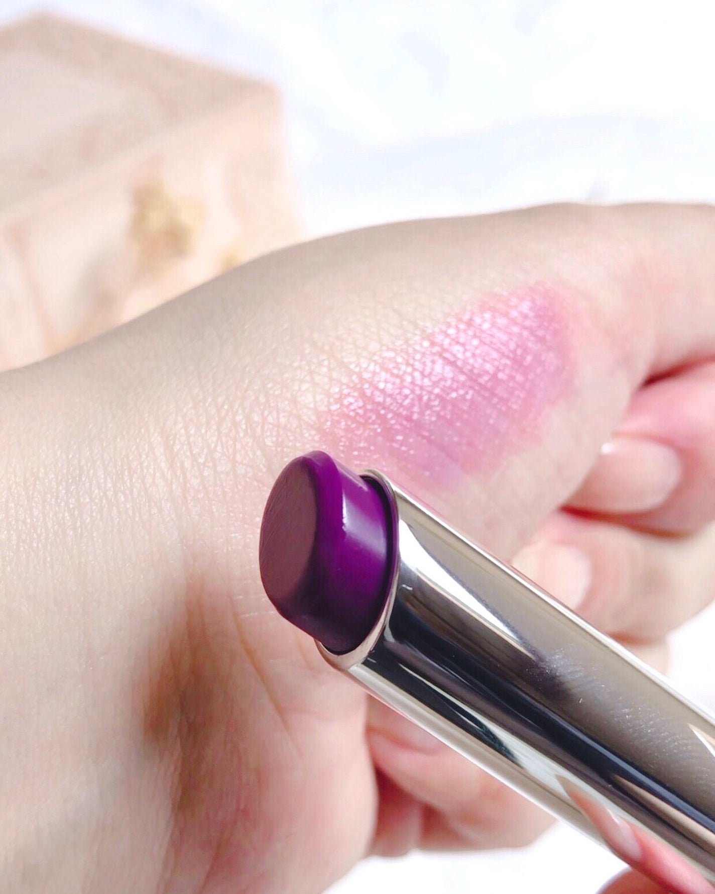 グロー プレイ テンダートーク リップ バーム/M・A・C/リップバームを使ったクチコミ(2枚目)