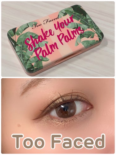 シェイク ユア パーム パームズ ミニ アイシャドウ パレット/Too Faced/アイシャドウパレットを使ったクチコミ（1枚目）