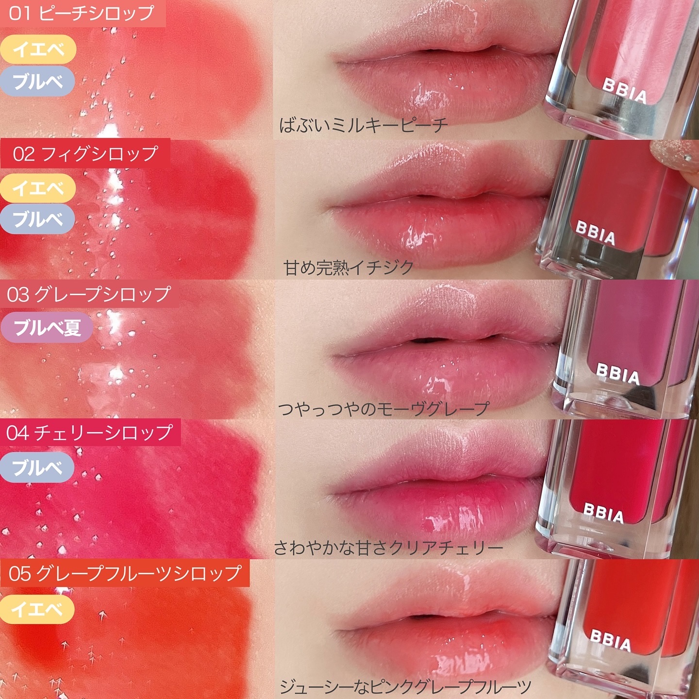 オーバー グレイズ ティント｜BBIAの効果に関する口コミ - BBIAの新