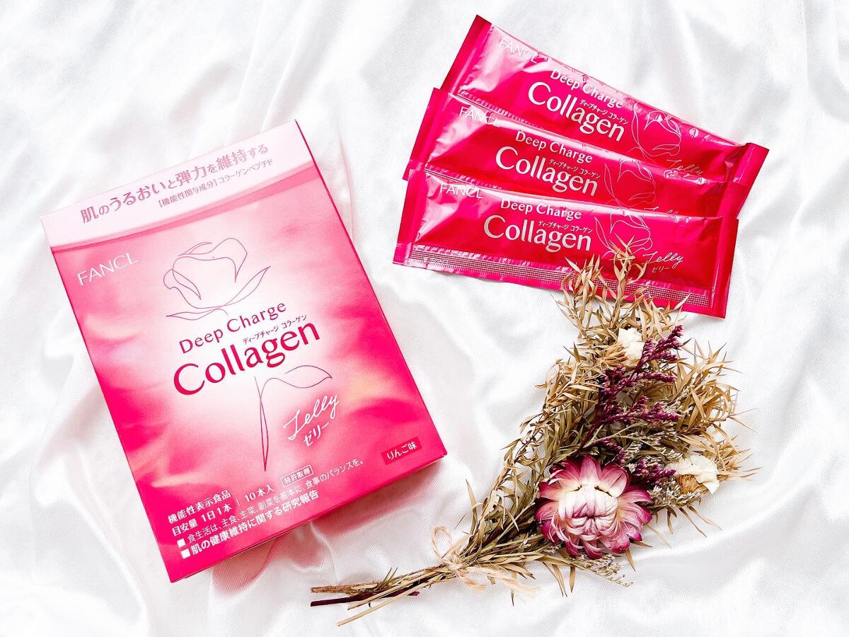 ディープチャージ  コラーゲン スティックゼリー/ファンケル/美容サプリメントを使ったクチコミ（1枚目）