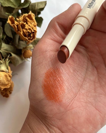 セラムオイルリップスティック /ミティア オーガニック/口紅を使ったクチコミ(7枚目)