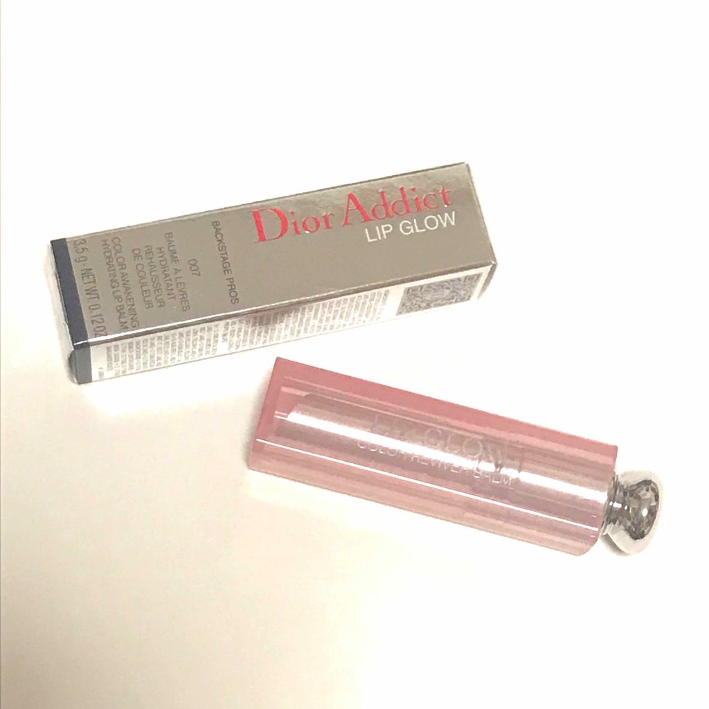 【旧】ディオール アディクト リップ グロウ 007 ラズベリー/Dior/リップケアを使ったクチコミ（1枚目）