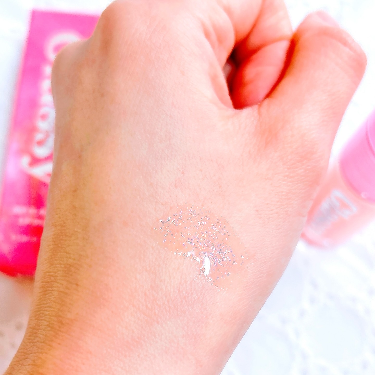 インク グラスティング リップ グロス/PERIPERA/リップグロスを使ったクチコミ（3枚目）