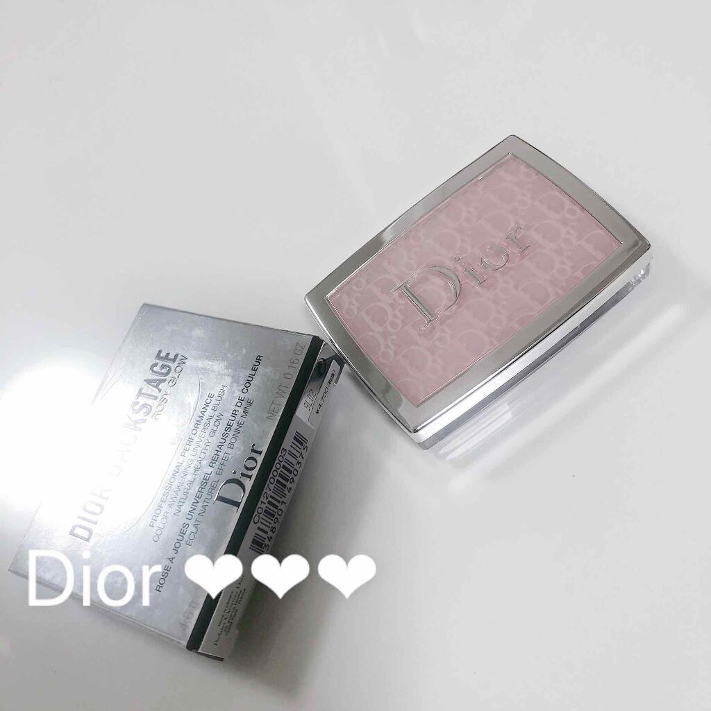 ディオール バックステージ ロージー グロウ＜グロウ バイブス＞/Dior/パウダーチークを使ったクチコミ（1枚目）