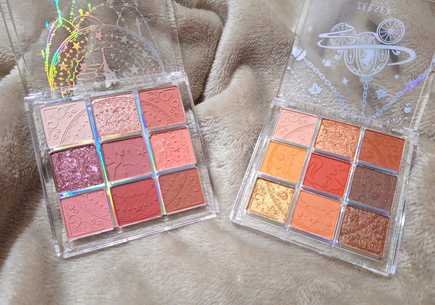 クォーツ 9色アイシャドウパレット(ドリームランドアイシャドウ)/ZEESEA/アイシャドウパレットを使ったクチコミ(1枚目)