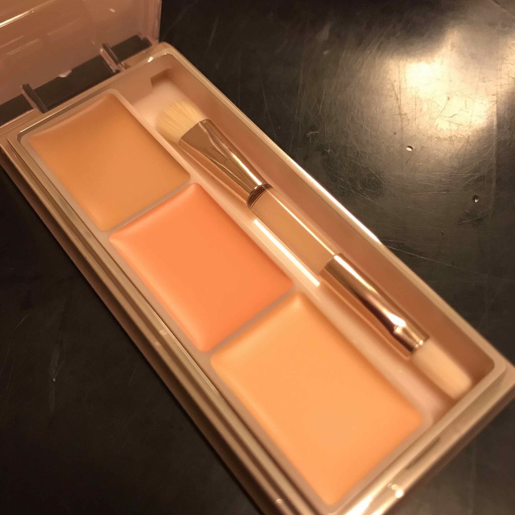 サイレントカバー コンシーラー/excel/パレットコンシーラーを使ったクチコミ(2枚目)