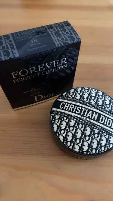 ディオールスキン フォーエヴァー クッション ディオールマニア エディション 1N ニュートラル/Dior/クッションファンデーションを使ったクチコミ（1枚目）