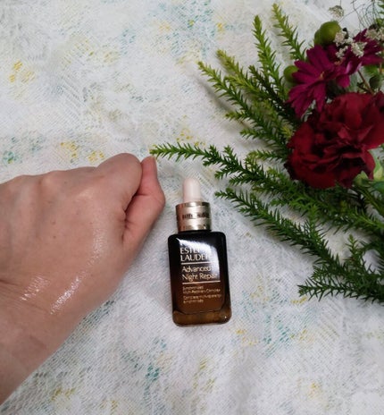 アドバンス ナイト リペア SMR コンプレックス/ESTEE LAUDER/美容液を使ったクチコミ(4枚目)