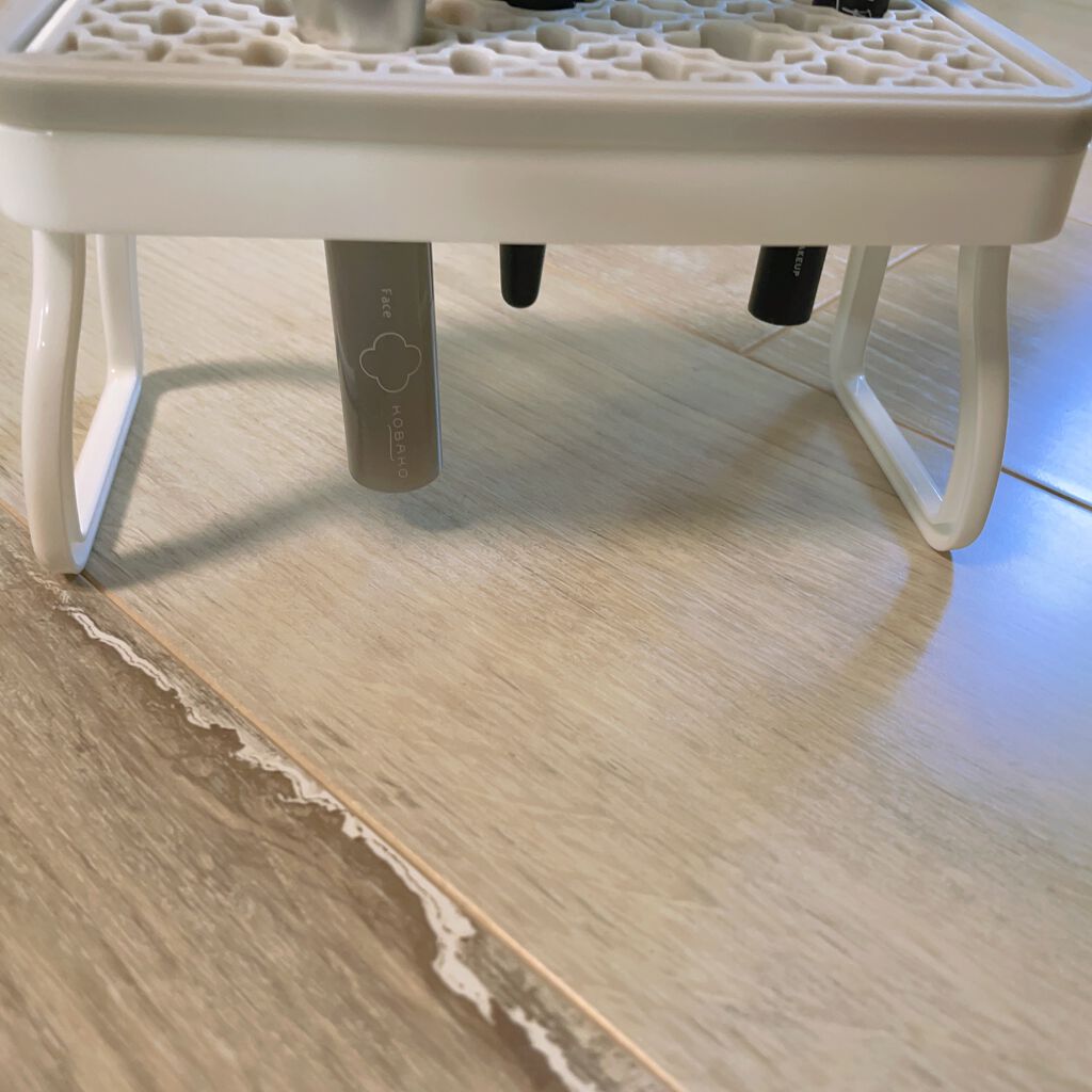 メイクブラシスタンド/セリア/その他化粧小物を使ったクチコミ(4枚目)