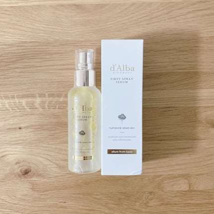 ダルバ ホワイトトリュフファーストスプレーセラム/ダルバ/ミスト状化粧水を使ったクチコミ(1枚目)
