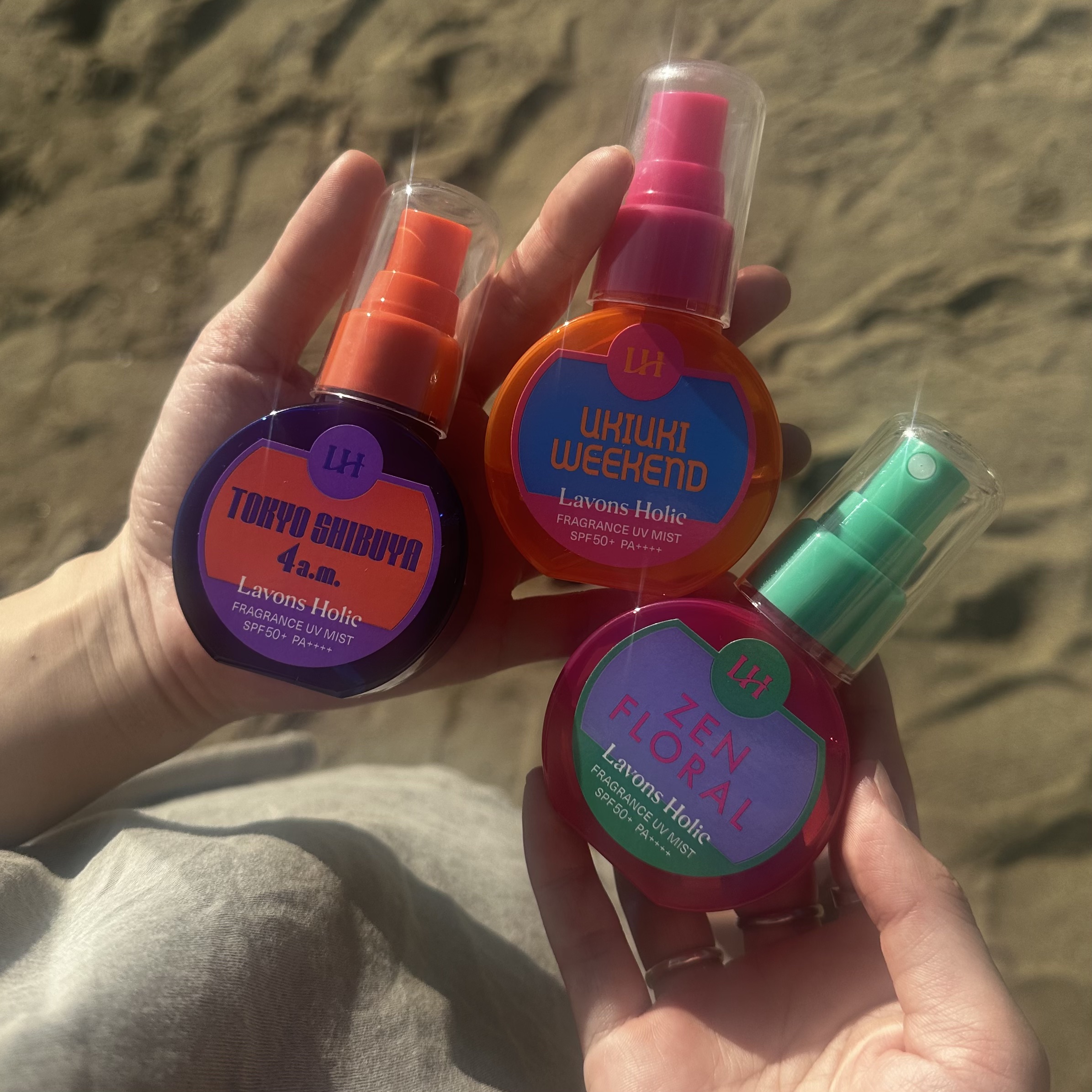 香ルUVミスト トーキョーシブヤ/ラボンホリック/日焼け止めミスト・スプレーを使ったクチコミ（1枚目）