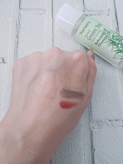 リフレッシングクレンジングオイル ハーバルグリーンティー/Nursery(ナーセリー)/オイルクレンジングを使ったクチコミ(3枚目)