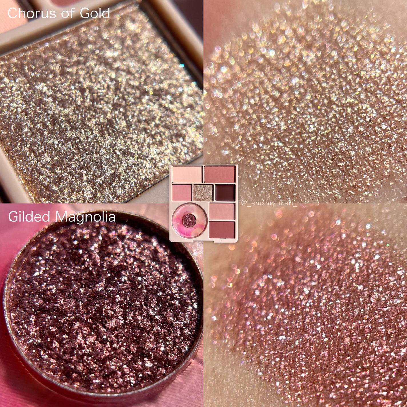 vinyl pop アイシャドウパレット/SHEGLAM/アイシャドウパレットを使ったクチコミ(9枚目)