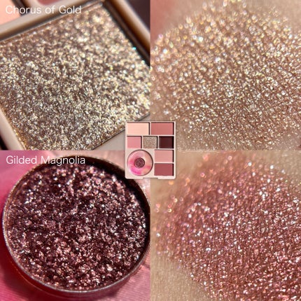 vinyl pop アイシャドウパレット/SHEGLAM/アイシャドウパレットを使ったクチコミ(9枚目)