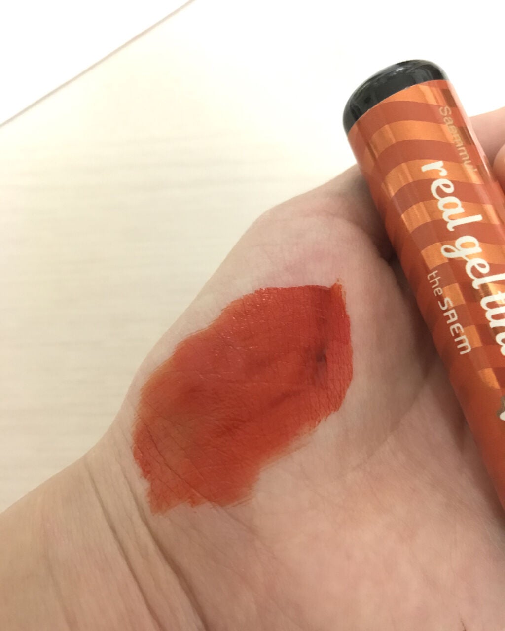 リアルジェルティント/the SAEM/口紅を使ったクチコミ(2枚目)