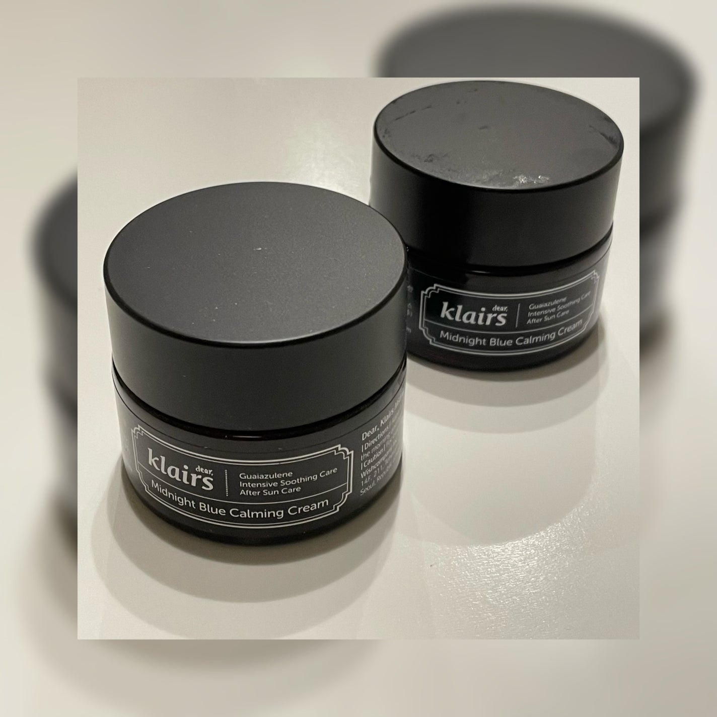 ミッドナイトブルーカーミングクリーム/Klairs/フェイスクリームを使ったクチコミ(1枚目)