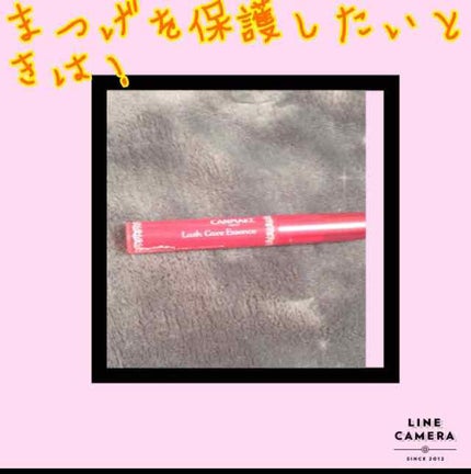 ラッシュケアエッセンス/キャンメイク/まつげ美容液を使ったクチコミ(1枚目)