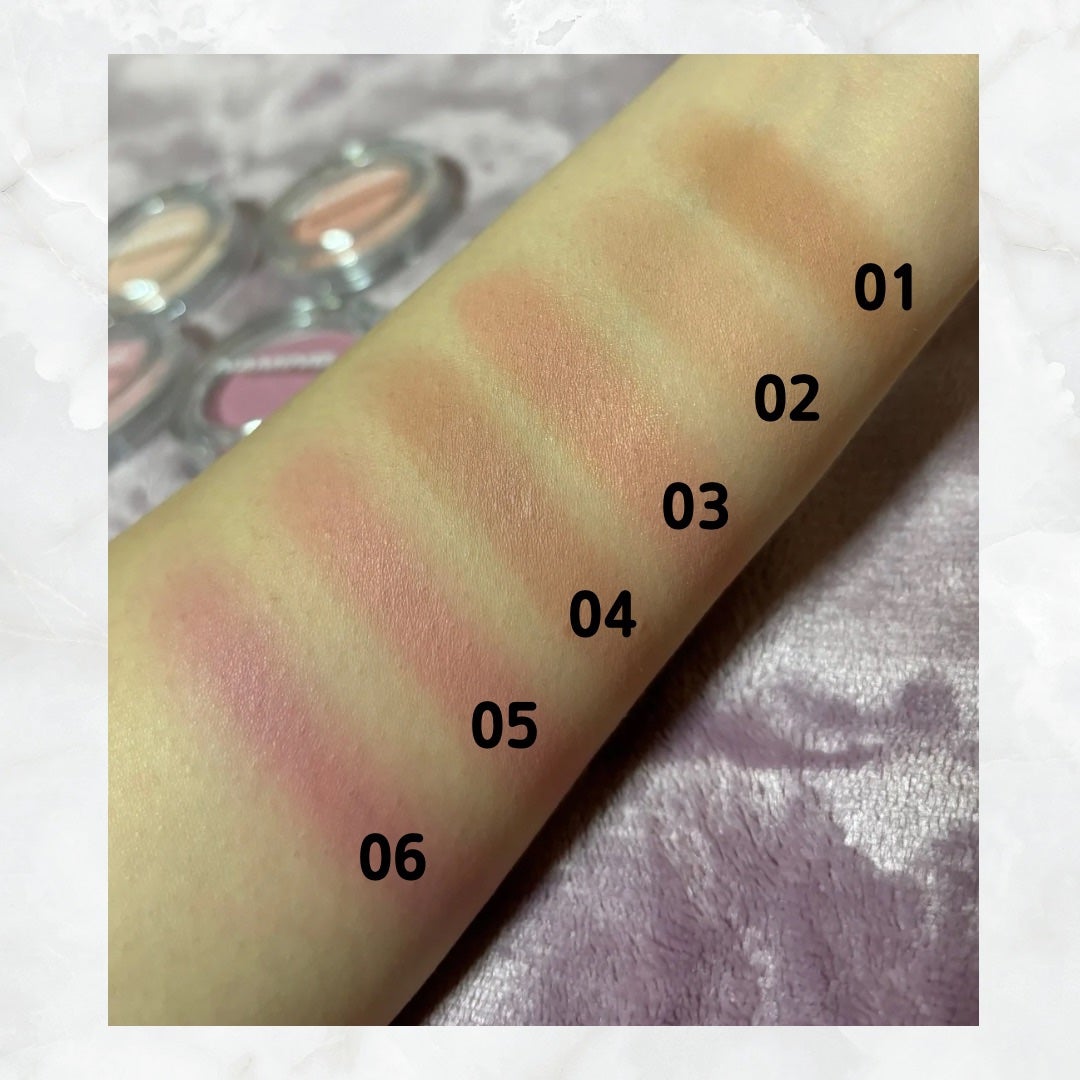 ネーミング フラッフィーパウダーブラッシュ/NAMING./パウダーチークを使ったクチコミ(8枚目)