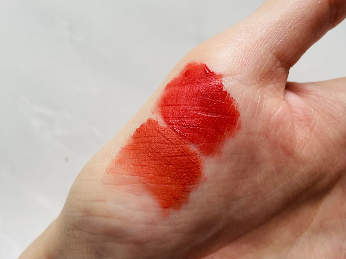 フェアリーコアステイブラーベルベットティント/NaeTIS/リップティントを使ったクチコミ（3枚目）