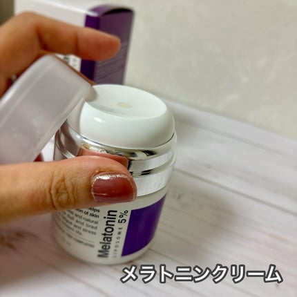 タイムリターンメラトニンクリーム/MAXCLINIC/フェイスクリームを使ったクチコミ(5枚目)
