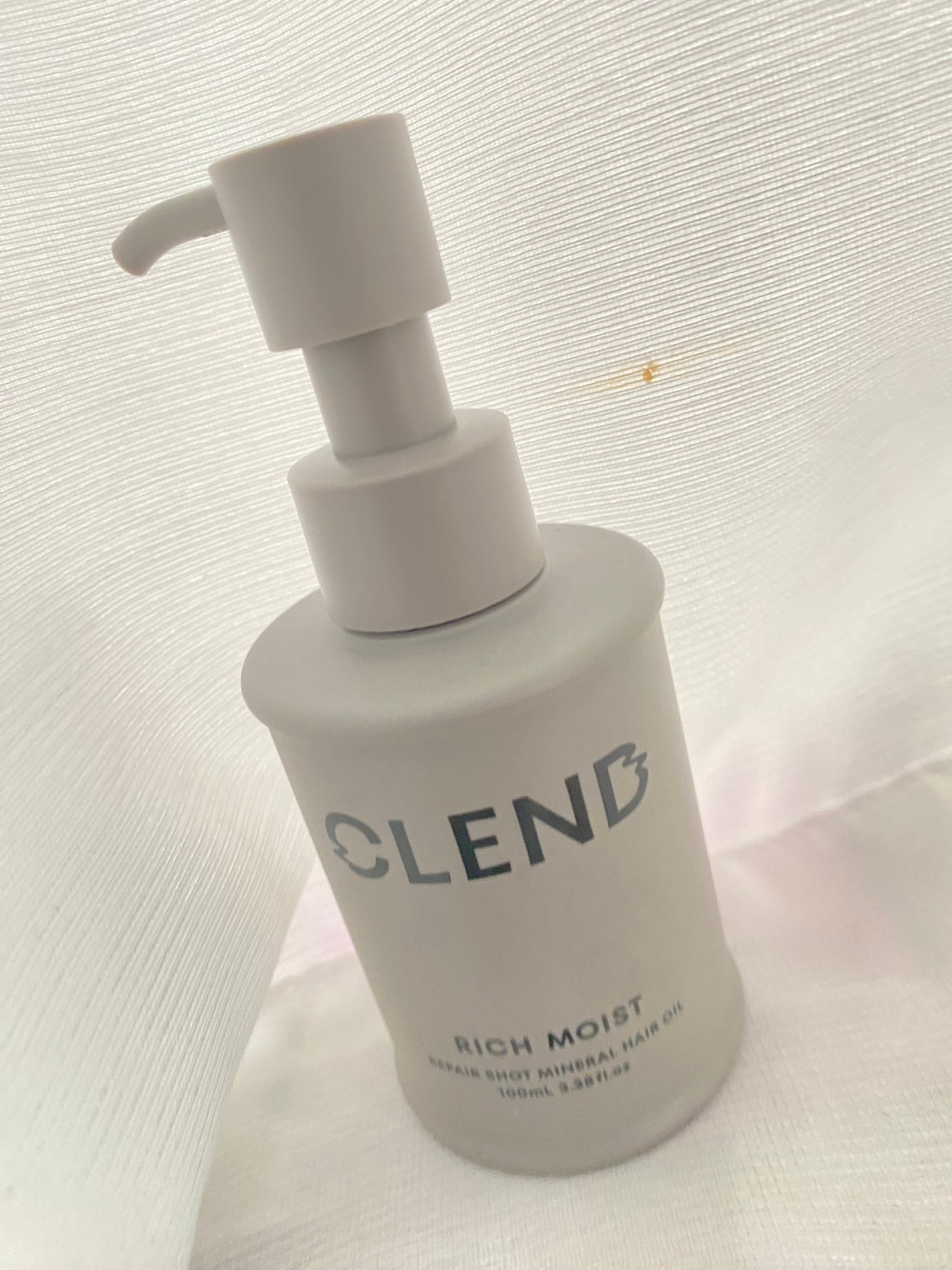 クレンド リッチモイスト リペアショット ミネラル ヘアオイル/CLEND/ヘアオイルを使ったクチコミ(1枚目)