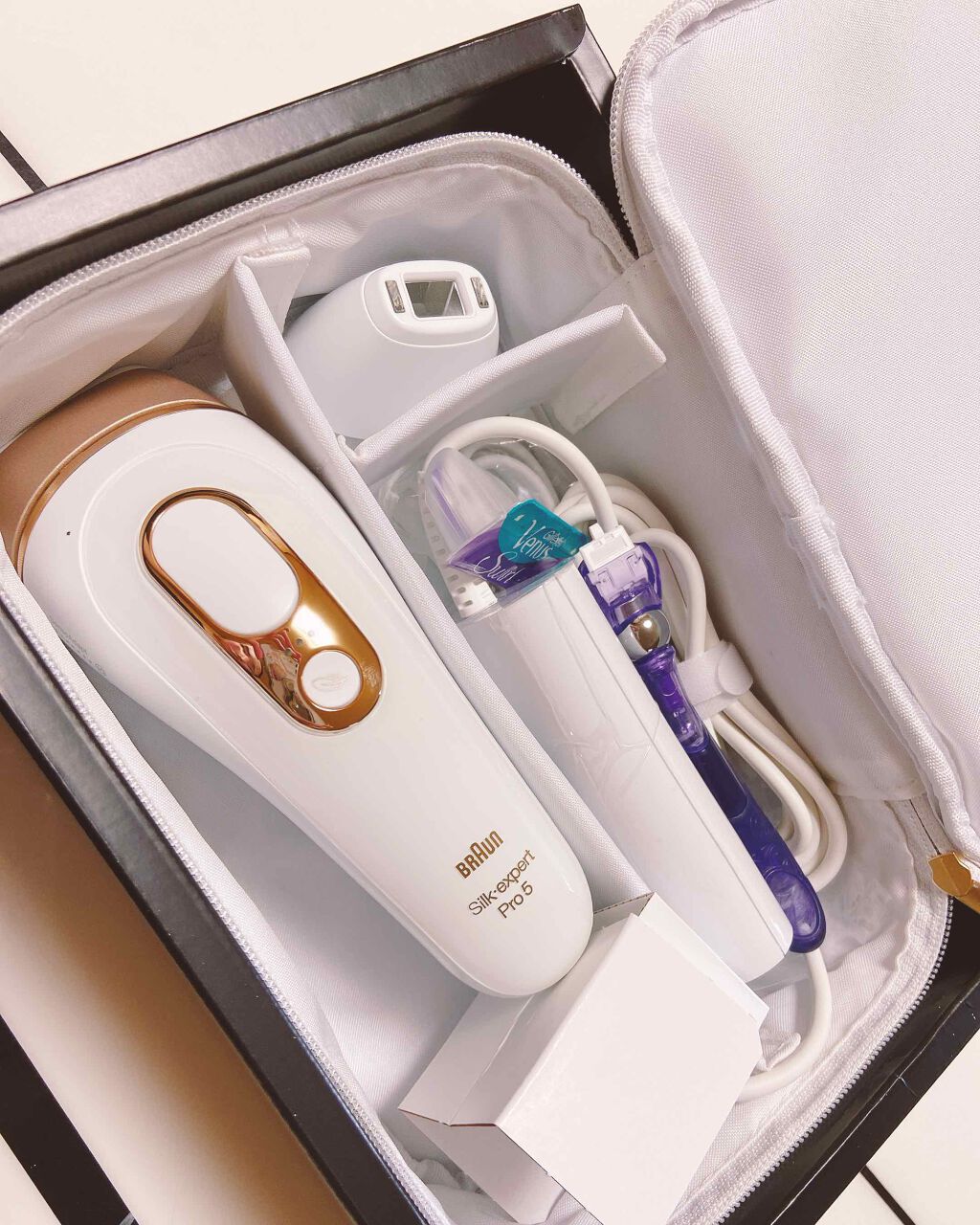 ブラウンシルクエキスパート (光美容器)/ブラウン/家庭用脱毛器を使ったクチコミ(1枚目)