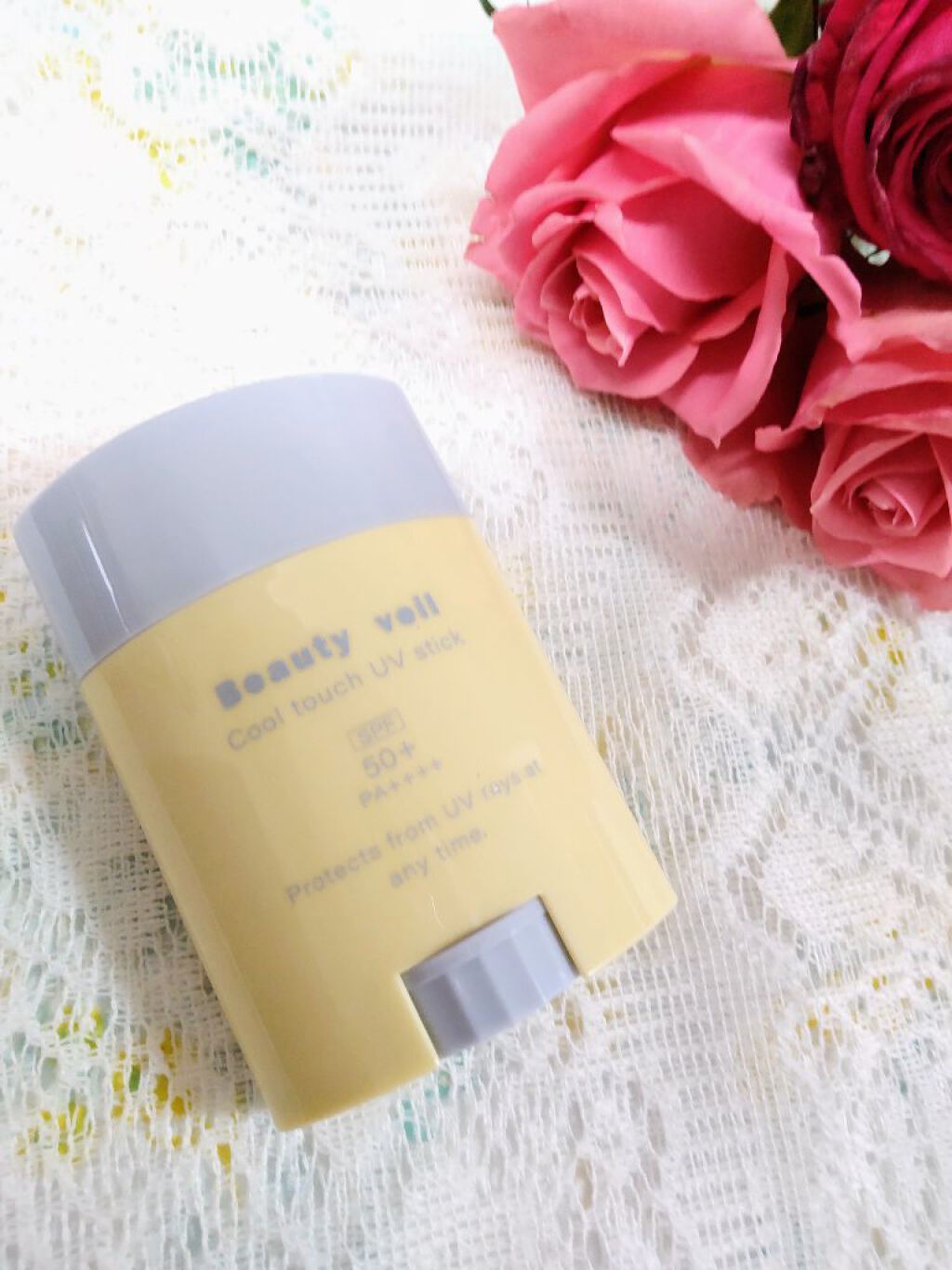 クールタッチUVスティック /Beauty veil/日焼け止めスティックを使ったクチコミ（2枚目）