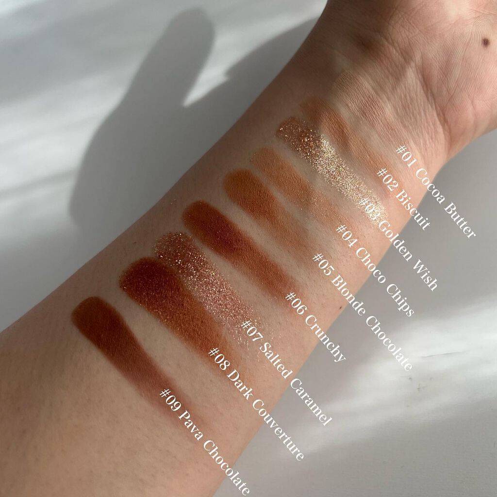 シャドウパレット/dasique/アイシャドウパレットを使ったクチコミ（3枚目）