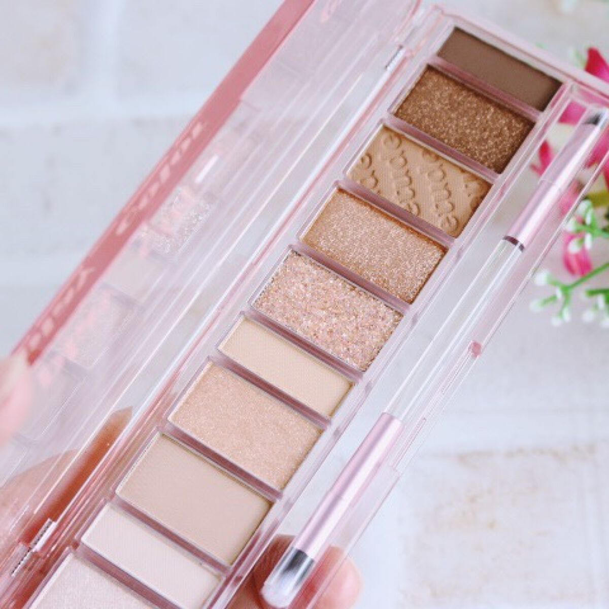 プレイカラー アイシャドウ/ETUDE/アイシャドウパレットを使ったクチコミ（2枚目）