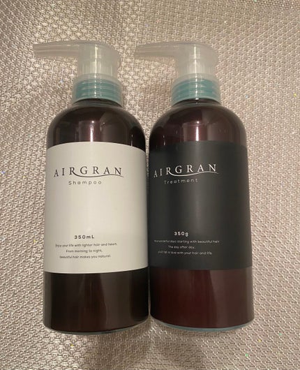 ナチュラルストレートシャンプー&トリートメント/AIRGRAN/市販シャンプーを使ったクチコミ(1枚目)
