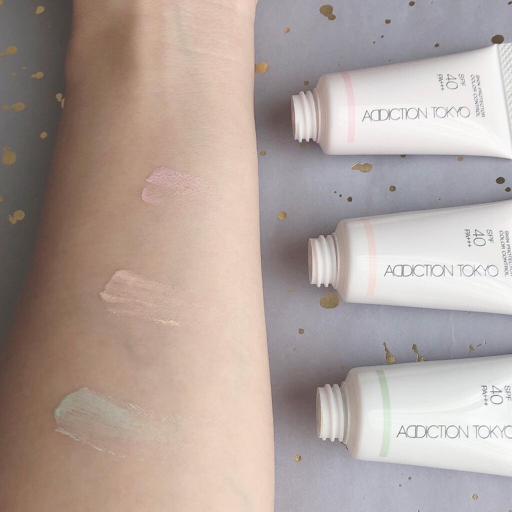 アディクション スキンプロテクター カラーコントロール SPF 40 PA+++/ADDICTION/化粧下地を使ったクチコミ(5枚目)