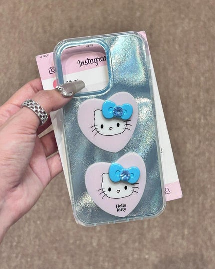 ケース大好きっ子 on LIPS 「両方の子猫はリボンをつけています。#iPhoneケース#購入品..」(3枚目)