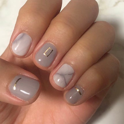 ジェルネイルシール/キャンドゥ/ネイルシールを使ったクチコミ(2枚目)