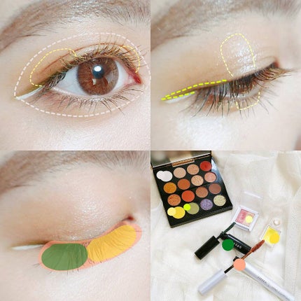 ラメシャワーシャドウ/funme+ME/ジェル・クリームアイシャドウを使ったクチコミ(3枚目)