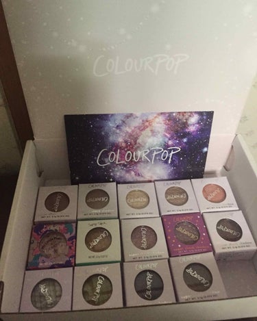 colourpop
super shock shadow 
カラーポップ スーパーショックシャドウ

revolution   ultra glitter
posey （my little pony） 