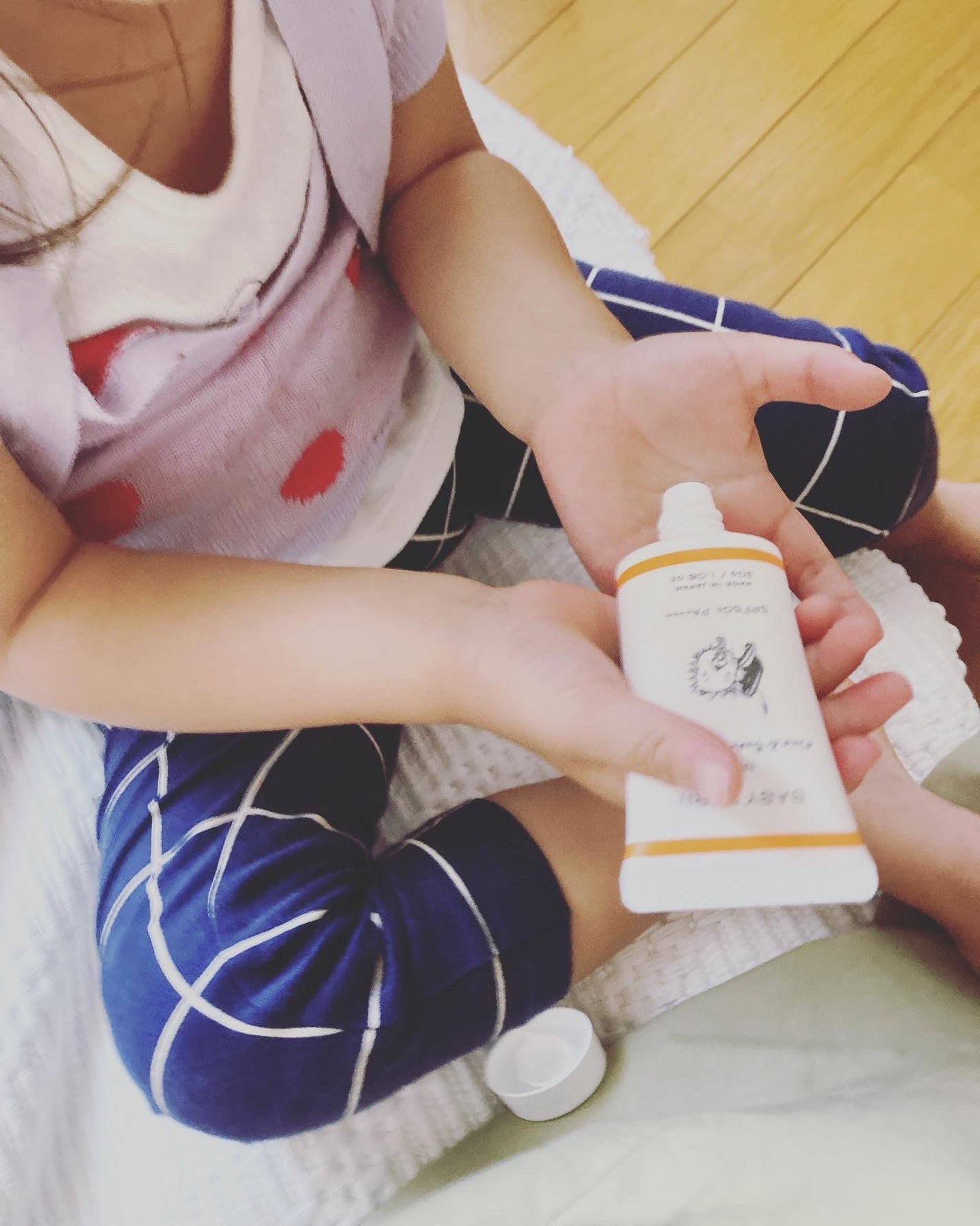 日焼け止め乳液/BABY BORN/日焼け止めミルクを使ったクチコミ(2枚目)