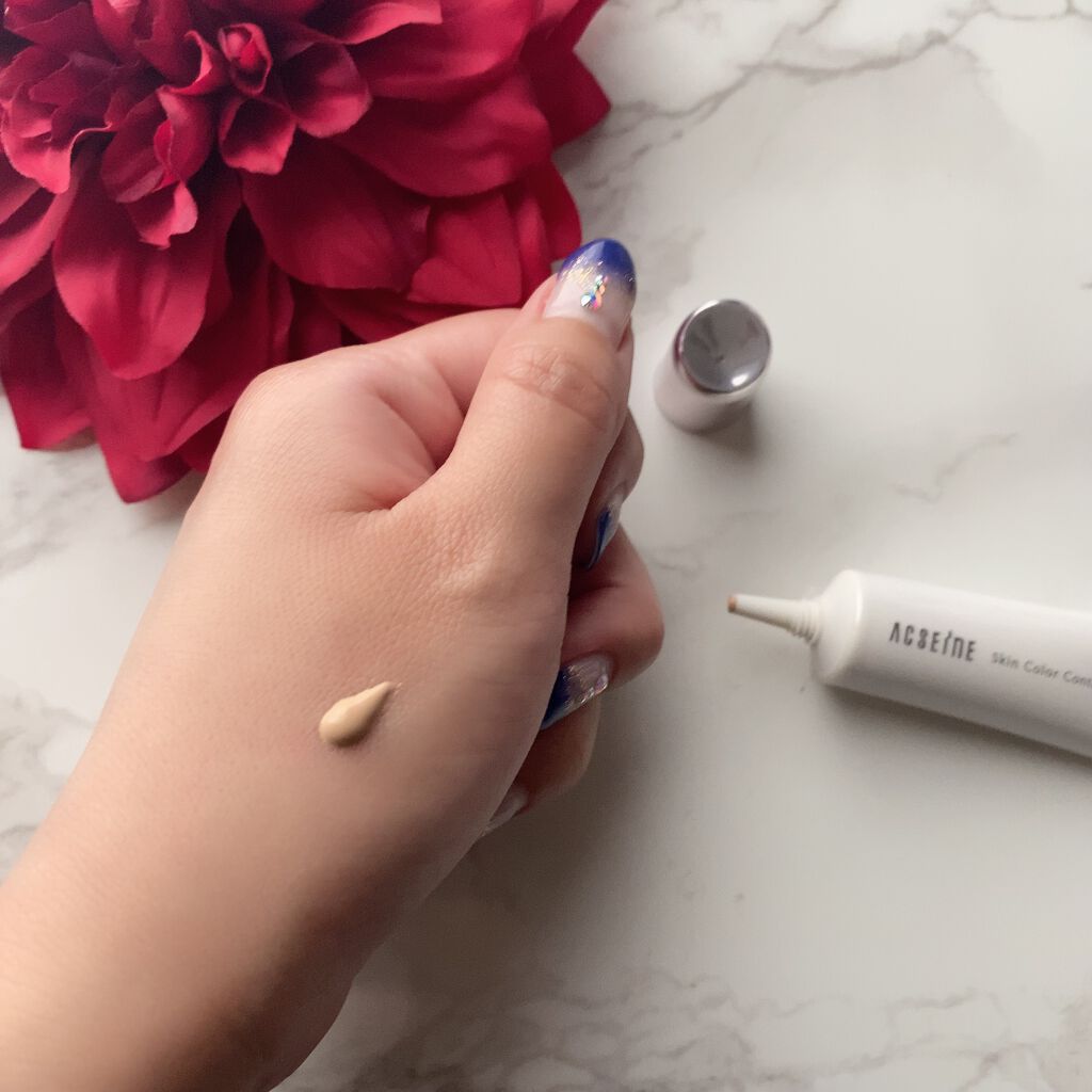 スキンカラーコントロール/ACSEINE/クリームコンシーラーを使ったクチコミ（2枚目）
