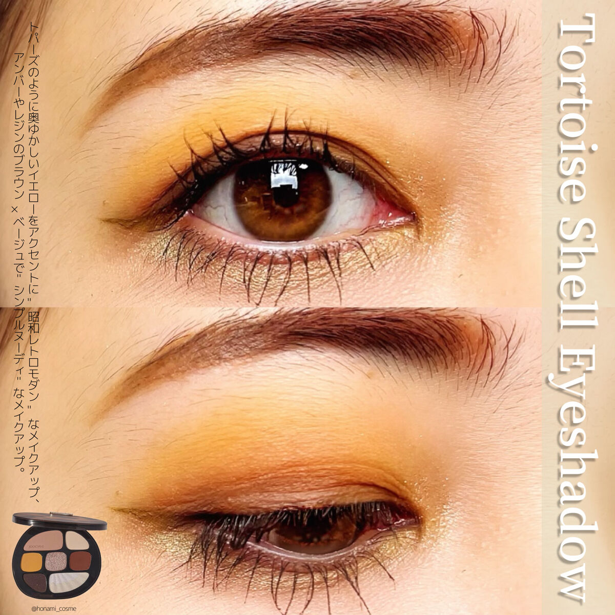 貝殻マルチパレット/Joocyee/アイシャドウパレットを使ったクチコミ（3枚目）