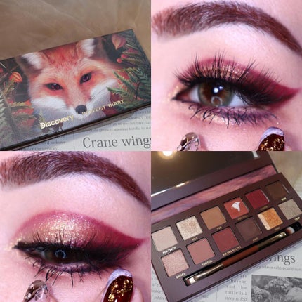 エクスプローラ12色 動物アイシャドウパレット/PERFECT DIARY/アイシャドウパレットを使ったクチコミ(2枚目)