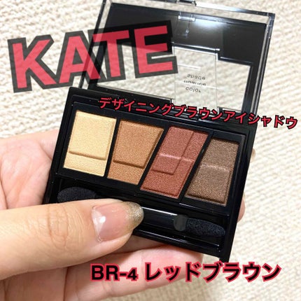 デザイニングブラウンアイズ/KATE/アイシャドウパレットを使ったクチコミ(1枚目)