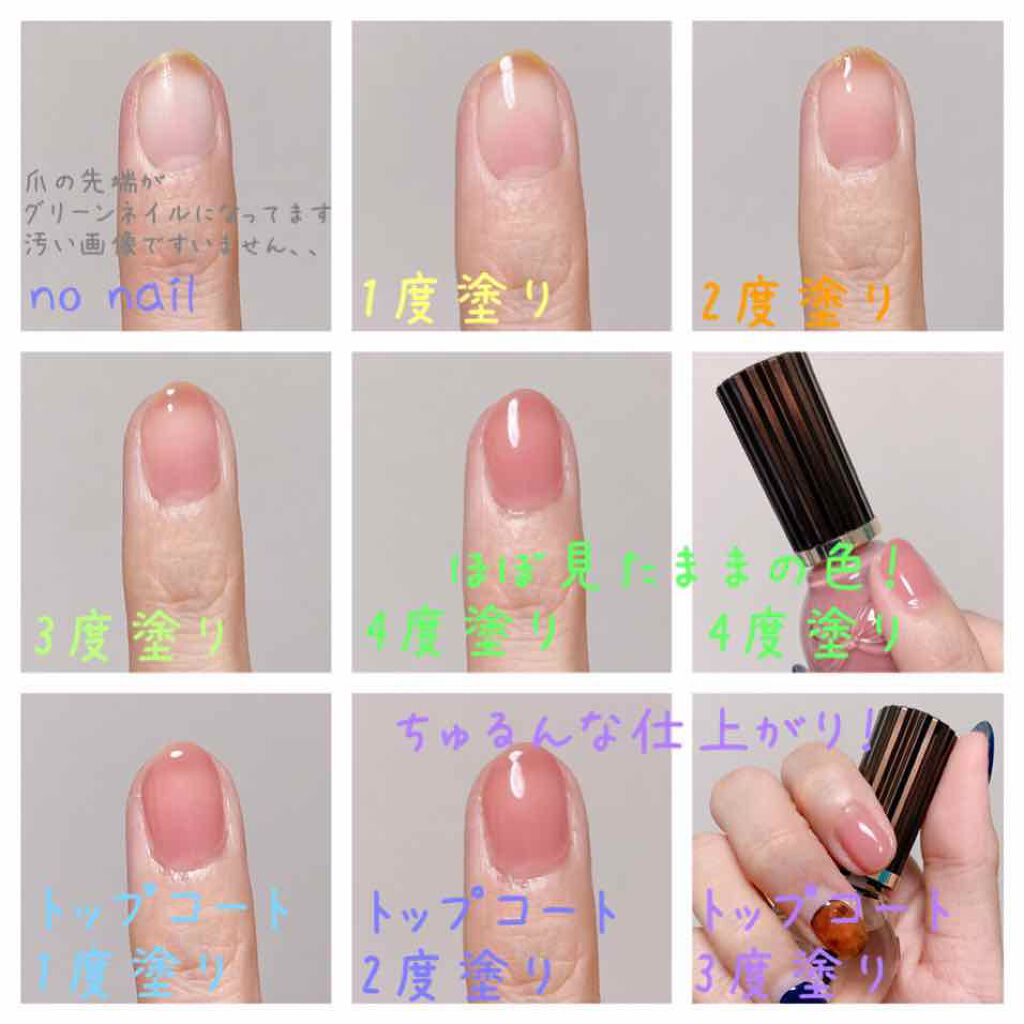 スピーディ トップコートR/シュガードール/ネイルトップコートを使ったクチコミ（3枚目）