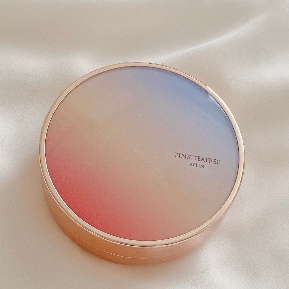 ピンクティーツリーカバーアップグロウクッション/APLIN/クッションファンデーションを使ったクチコミ(2枚目)