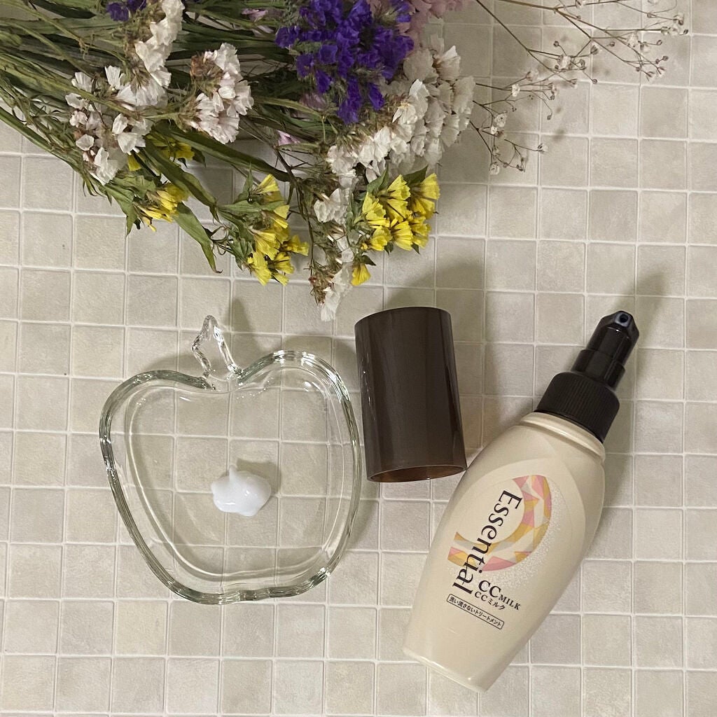 CCミルク/エッセンシャル/ヘアミルクを使ったクチコミ(2枚目)