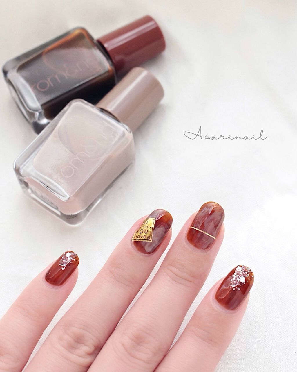 ムードペブルネイル/rom&nd/マニキュアを使ったクチコミ(4枚目)